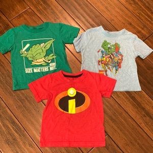 3 Tee shirts